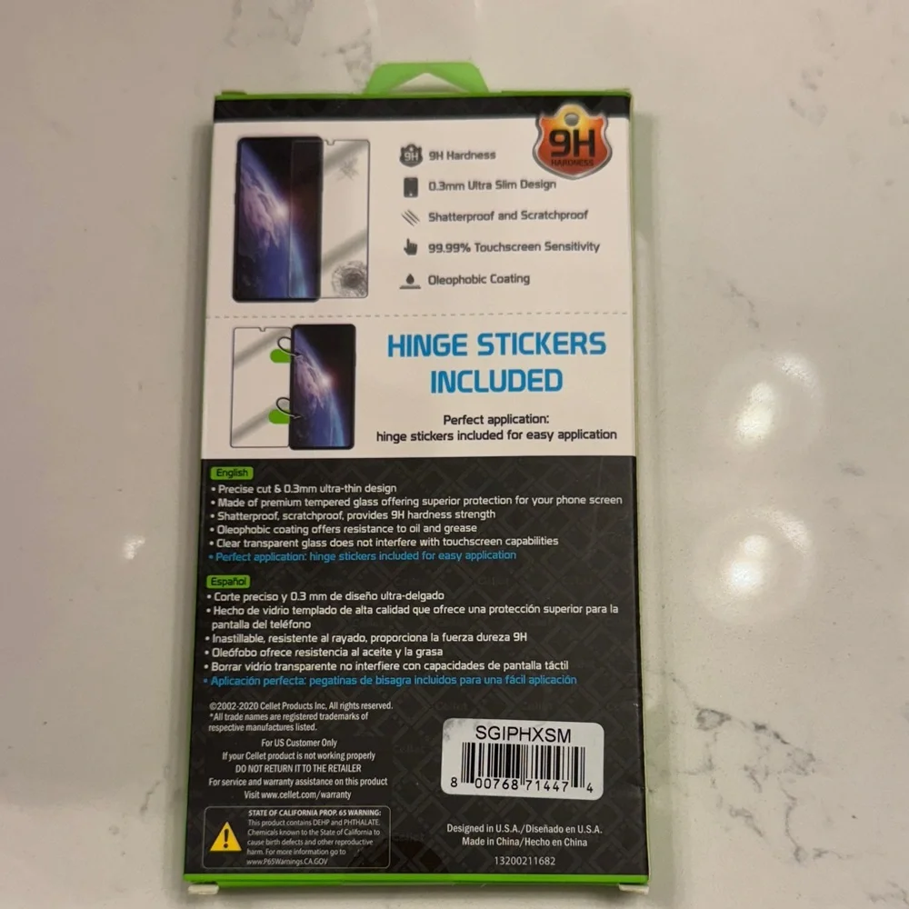 Elle Tempered Glass Screen Protector for iPhone 11 Pro Max - Clear